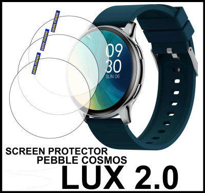 TWUAOP Screen Guard for PEBBLE COSMOS LUX 2.0(Pack of 3)