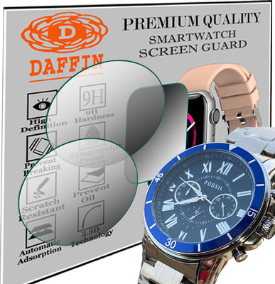 daffin Screen Guard for FOSSIL FS5623 GARRETT ANALOG WATCH FOR MEN(Pack of 2)