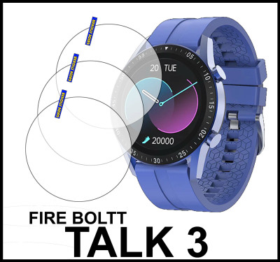 TWUAOP Screen Guard for FIRE BOLTT TALK 3(Pack of 3)