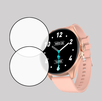 ejzatex Screen Guard for FIRE BOLTT APOLLO 2 SMARTWATCH, SCREEN GUARD(Pack of 2)