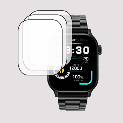 ejzatex Screen Guard for FIRE BOLTT RISE LUXE SMARTWATCH, SCREEN GUARD(Pack of 3)