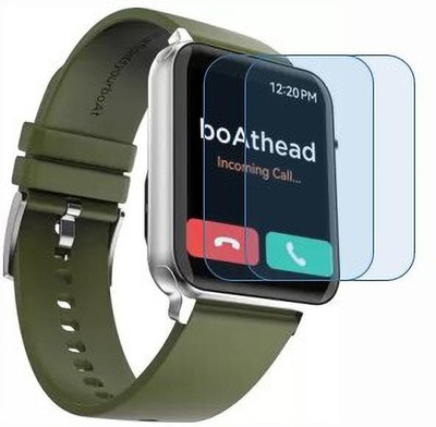 DRONA Screen Guard for boAt Storm call 1.69 inch HD display Smartwatch (Green)(Pack of 2)