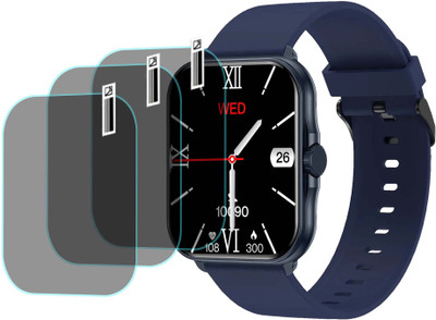 MOKPLZ Screen Guard for FIRE BOLTT ETERNO SMARTWATCH(Pack of 3)