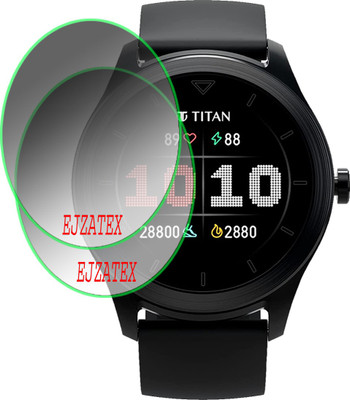 ejzatex Screen Guard for TITAN SMARTWATCH(Pack of 2)