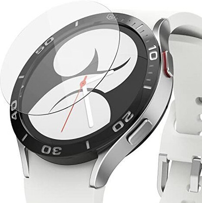 CUBES Screen Guard for SAMSUNG Galaxy Watch4 Bluetooth 44mm, Crack Proof | Touch Sensitive | Unbreakable | Ultra Thin High Grade 9H TPU Film(Pack of 2)