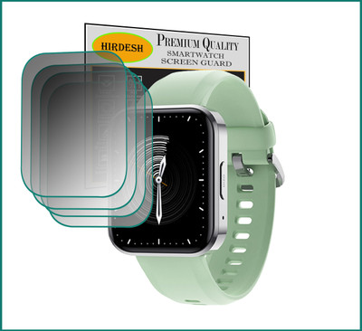 hirdesh Screen Guard for DIZO Watch D Talk(Pack of 4)
