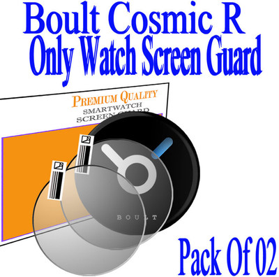 HIDEOUS Screen Guard for Boult Cosmic R(Pack of 2)