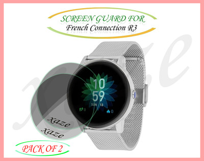 XAZE Screen Guard for French Connection R3 Smartwatch(Pack of 2)