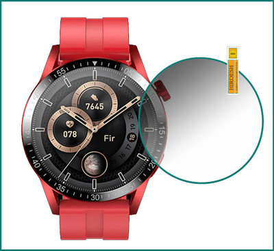 HIDEOUS Screen Guard for FIRE BOLTT TALK PRO(Pack of 1)