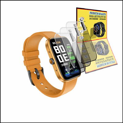 EZGER Screen Guard for FIRE BOLTT JAGUAR Smartwatch(Pack of 3)