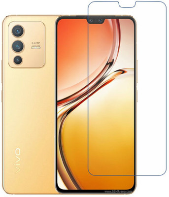 DVMART Screen Guard for 9H Crystal Clear vivo V23 5G(Pack of 1)