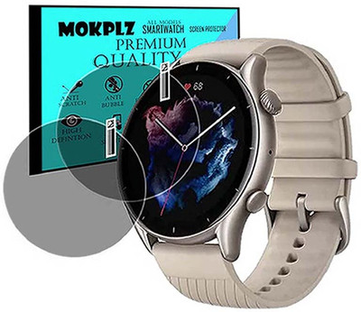 MOKPLZ Screen Guard for AMAZFIT GTR MINI SMARTWATCH(Pack of 2)