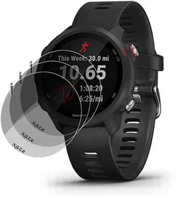 XAZE Screen Guard for Garmin Forerunner 245 Smartwatch(Pack of 3)