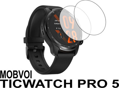 TWUAOP Screen Guard for MOBVOI TICWATCH PRO 5(Pack of 2)