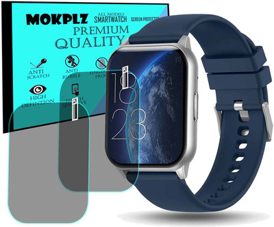 MOKPLZ Screen Guard for PEBBLE COSMOS NOVA SMARTWATCH(Pack of 2)