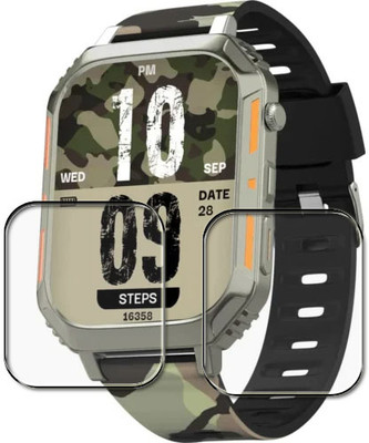 tombik Screen Guard for yuy7-Vibez Trooper Smartwatch(Pack of 2)