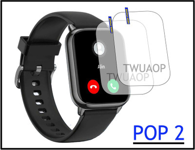 TWUAOP Screen Guard for AMAZFIT POP 2(Pack of 2)