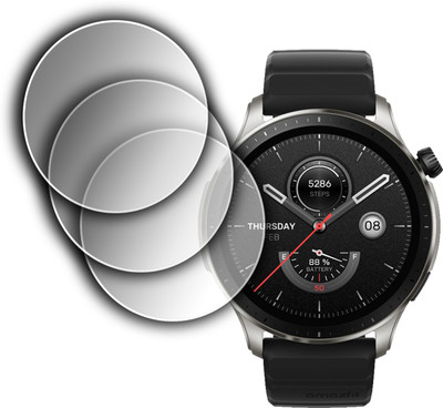 EJZATI Screen Guard for AMAZFIT GTR 4 SMARTWATCH, SCREEN GUARD(Pack of 3)