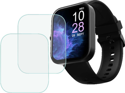 MOKPLZ Screen Guard for BOAT WAVE HYPE SMARTWATCH(Pack of 2)