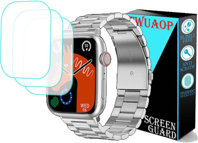 TWUAOP Screen Guard for FIRE BOLTT VOGUE SMARTWATCH(Pack of 3)