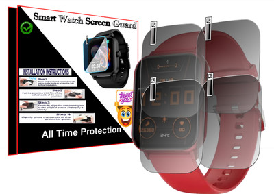 EZGER Screen Guard for Fire-Boltt Ninja Fit Smartwatch(Pack of 4)