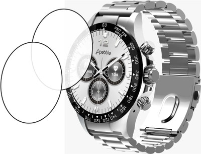 TWUAOP Screen Guard for PEBBLE ZENITH SMARTWATCH(Pack of 2)