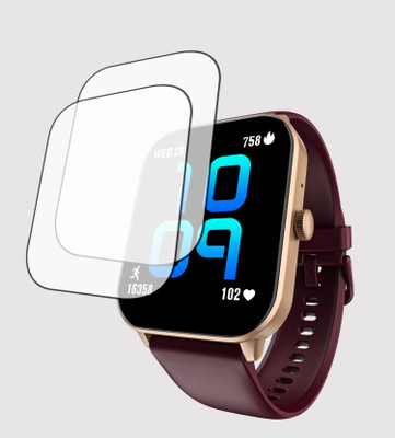 ejzatex Screen Guard for NOISEFIT COLORFIT QUBE 2 SMARTWATCH, SCREEN GUARD(Pack of 2)