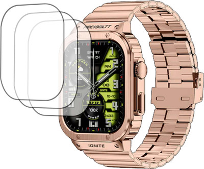 TWUAOP Screen Guard for FIRE BOLTT MAVERICK SMARTWATCH(Pack of 3)