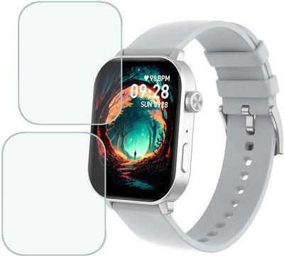 MOKPLZ Screen Guard for BEATXP UNBOUND PRO SMARTWATCH(Pack of 2)