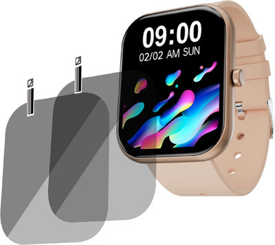 TXGO Screen Guard for Fire-Boltt Dazzle Plus Smartwatch(Pack of 2)