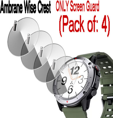 daffin Screen Guard for Ambrane Wise Crest(Pack of 4)