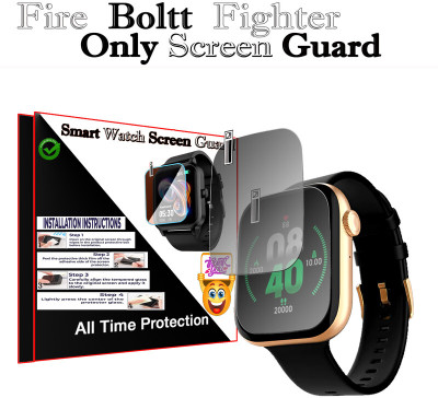 daffin Screen Guard for Fire Boltt Fighter(Pack of 2)