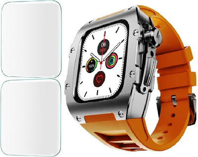 CUBES Screen Guard for Fire-Boltt case X Series 49.5 mm, Smartwatch | Soft and Flexible | Touch Sensitive | Unbreakable | Ultra Thin High Grade TPU Film ( Not a Tempered Glass )(Pack of 2)