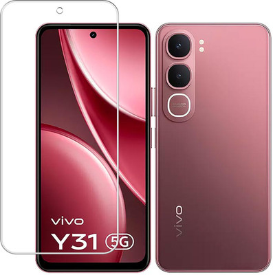 DVMART Screen Guard for Compatible With vivo Y31 5G | Perfect Fit | Edge to Edge | Flexible Screen Guard | 9H |(Pack of 1)