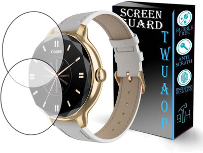 TWUAOP Screen Guard for NOISEFIT DIVA SMARTWATCH(Pack of 2)