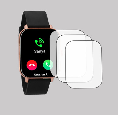EJZATI Screen Guard for FASTRACK REFLEX VOX 2 SMARTWATCH, SCREEN GUARD(Pack of 3)
