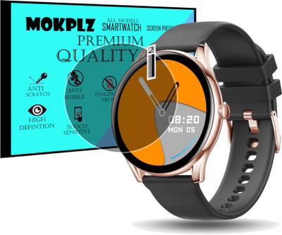 MOKPLZ Screen Guard for PEBBLE COSMOS BOLD SMARTWATCH(Pack of 1)