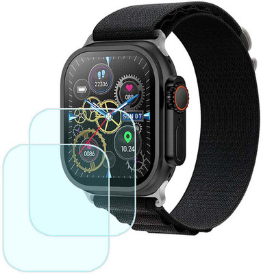 MOKPLZ Screen Guard for pTron Pulsefit Ultra Smartwatch(Pack of 2)