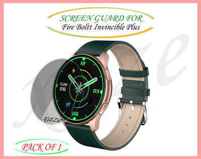XAZE Screen Guard for Fire Boltt Invincible Plus Smartwatch(Pack of 1)