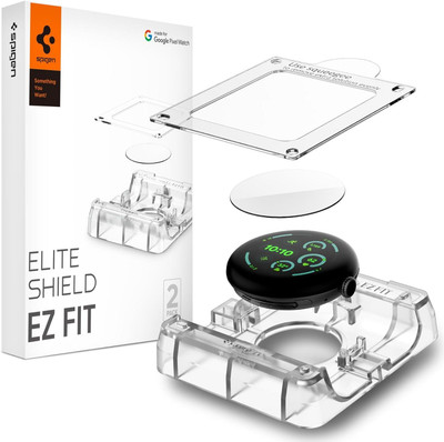 Spigen Screen Guard for Google Pixel Watch 3 (45mm) Transparent(Pack of 2)