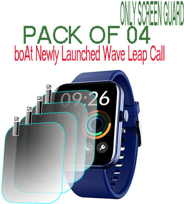 HIDEOUS Screen Guard for boAt Wave Leap Call(Pack of 4)