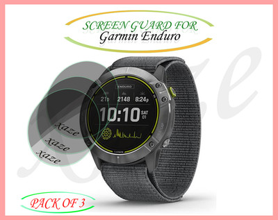XAZE Screen Guard for Garmin Enduro Smartwatch(Pack of 3)