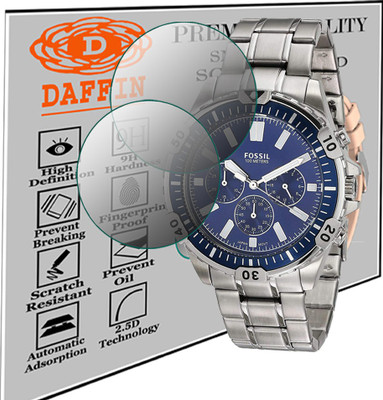 daffin Screen Guard for FOSSIL FS5623 GARRETT ANALOG WATCH FOR MEN(Pack of 2)