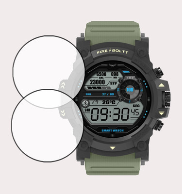 EJZATI Screen Guard for Fire Boltt Expedition Smartwatch, SCREEN GUARD(Pack of 2)