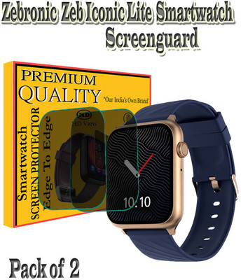 EZGER Screen Guard for Zebronics Zeb-Iconic Lite(Pack of 2)