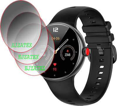 ejzatex Screen Guard for FIRE BOLTT ULTRON SMARTWATCH(Pack of 2)