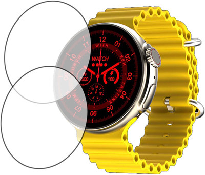 TWUAOP Screen Guard for FIRE BOLTT CYCLONE SMARTWATCH(Pack of 2)