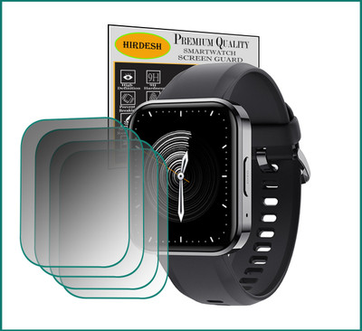 hirdesh Screen Guard for DIZO Watch D Talk(Pack of 4)