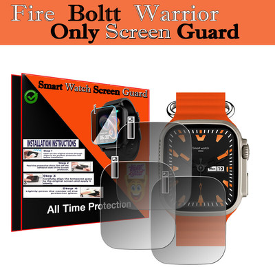 daffin Screen Guard for Fire-Boltt Warrior(Pack of 3)