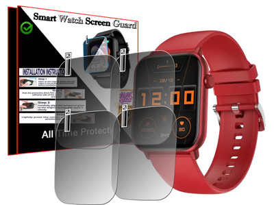 EZGER Screen Guard for Fire-Boltt Ninja Fit Smartwatch(Pack of 4)
